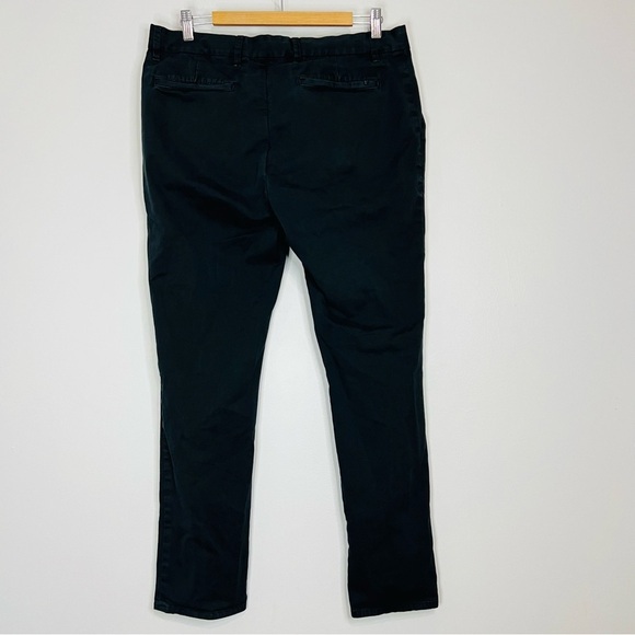 AllSaints Black Slim Fit Karp Chino Pants 34 - Picture 8 of 8
